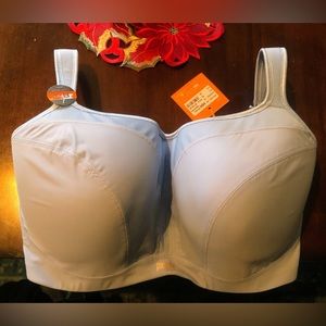 NWT #1 Best Selling Panache underwire sports bra, 5021A Sky Blue UK 36HH
